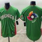 Mexico Baseball 2026 World Baseball Classic Road Stadium Jersey Green