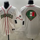 Mexico Baseball 2026 World Baseball Classic Road Stadium Jersey White