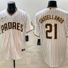 Nick Castellanos #21 San Diego Padres Home Limited Player Jersey - White