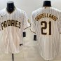 Nick Castellanos #21 San Diego Padres Home Limited Player Jersey - White