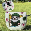 Lab DF3 Golf Putter Cover White Magnetic Closure 013