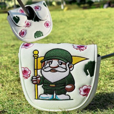 Lab DF3 Golf Putter Cover White Magnetic Closure 013