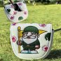 Lab DF3 Golf Putter Cover White Magnetic Closure 013