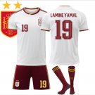Lamine Yamal #19 Spain National Team 2026 FIFA World Cup Jersey White