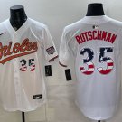 Baltimore Orioles Adley Rutschman White USA 250 Stadium Jersey