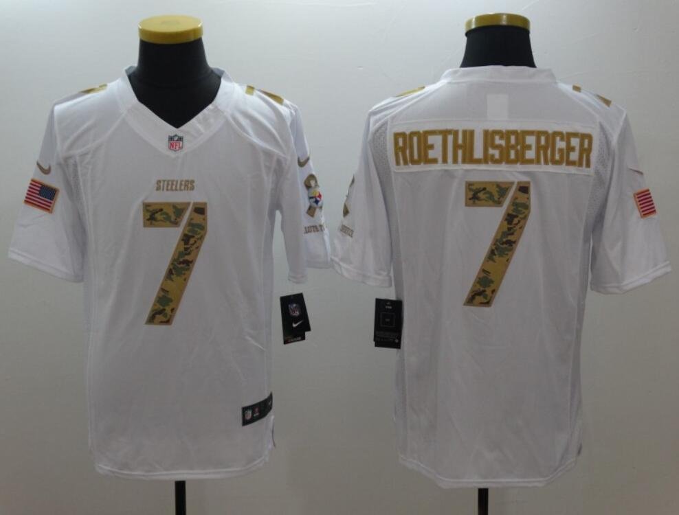 Men's Or Youth Ben Roethlisberger #7 Steelers Limited Player Jersey