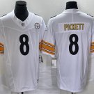 Men's Kenny Pickett #8 Pittsburgh Steelers Limited Player Jersey - White Christmas Gift
