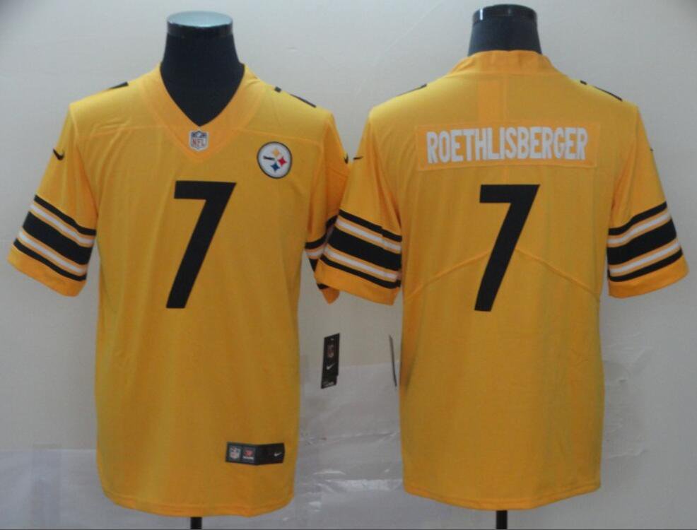 Men's Or Youth Ben Roethlisberger #7 Steelers Limited Player Jersey