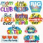 Family Sublimation Designs Bundle, Family PNG, Home Family Designs, PNG SVG DXF EPS