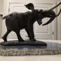 Bronze Elephant Statue Titled At The Water's Edge by Terry Owen Mathews