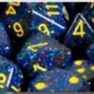 Chessex Manufacturing 25366 Twilight Speckled Polyhedral Dice Set Of 7