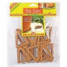 The Plant Stand PSNPT12TCHT Plant Stand Pot Toes Terra Cotta 12PK Bag