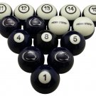 Wave7 PSUBBS100N Penn State University Billiard Numbered Ball Set