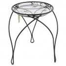 Plastec PLIPS302BK Plastec The Elegance Plant Stand  17-Inches  Black