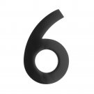 Architectural Mailboxes 3585B-6 Floating House Number 6, Black - 5 in.