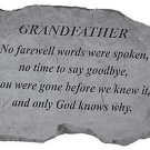 Kay Berry- Inc. 98120 Grandfather-No Farewell Words Were Spoken - Memorial - 16