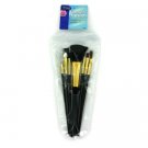 Cosmetic brushes in case -set of 7 - Pack of 72