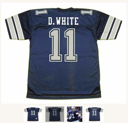 Vintage Rawlings Dallas Cowboys Danny White 11 Football Jersey