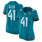 Women's Jacksonville Jaguars #41 Josh Allen Jersey Team Game Player Teal Limited Football