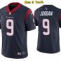men's & youth Houston Texans #9 Brevin Jordan Jersey Team Game Player Navy Limited Football