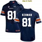 men's & youth Auburn Tigers #81 C.J. Uzomah Jersey Navy College Football