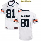 men's & youth Auburn Tigers #81 C.J. Uzomah Jersey White College Football