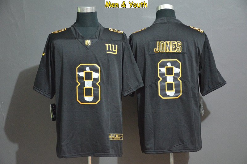 Youth New York Giants Daniel Jones #8 Royal Game Jersey