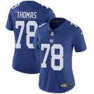 Women's New York Giants #78 Andrew Thomas Jersey Team Game Player Royal Limited Football