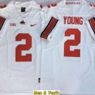 men's & youth Ohio State Buckeyes #2 Chase Young Jersey White College Football