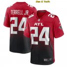 men's & youth Atlanta Falcons #24 A.J. Terrell Jr. Jersey Team Game Player Red Limited Football