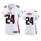Women's Atlanta Falcons #24 A.J. Terrell Jr. Jersey Team Game Player White Limited Football
