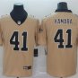 Men's New Orleans Saints #41 Alvin Kamara Jersey Gold Inverted Legend Limited Football