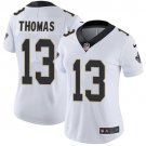 Women's New Orleans Saints #13 Michael Thomas Jersey Team Game Player White Limited Football