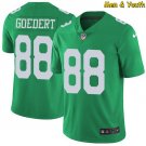 men's & youth Philadelphia Eagles #88 Dallas Goedert Jersey Throwback Green Limited Football