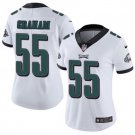 Women's Philadelphia Eagles #55 Brandon Graham Jersey Team Game Player White Limited Football
