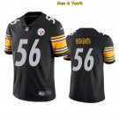 men's & youth Pittsburgh Steelers #56 Alex Highsmith Jersey Team Game Player Black Limited Football