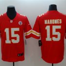 Men's Kansas City Chiefs #15 Patrick Mahomes Jersey Team Game Player Red Limited Football