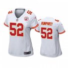 Women's Kansas City Chiefs #52 Creed Humphrey Jersey Team Game Player White Limited Football