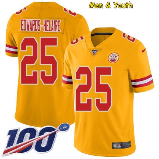 Clyde EdwardsHelaire Kansas City Chiefs Women's Inverted Legend