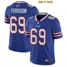 men's & youth Buffalo Bills #69 Reid Ferguson Jersey Team Game Player Royal Limited Football