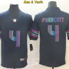 men's & youth Dallas Cowboys #4 Dak Prescott Jersey Navy City Edition Limited Football