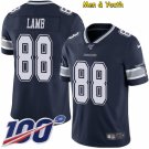 men's & youth Dallas Cowboys #88 CeeDee Lamb Jersey 100th Season Navy Limited Football