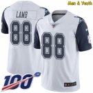 men's & youth Dallas Cowboys #88 CeeDee Lamb Jersey 100th Season White Alternate Football