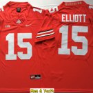 men's & youth Ohio State Buckeyes #15 Ezekiel Elliott Jersey Red College Game Football