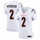 Women's Cincinnati Bengals #2 Evan McPherson Jersey Team Game Player White Limited Football
