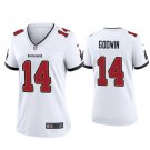Women's Tampa Bay Buccaneers #14 Chris Godwin Jersey Team Game Player White Limited Football