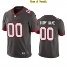 men's & youth Tampa Bay Buccaneers #00 Personalized Customized Jersey Player Game Pewter Football
