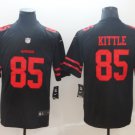 Men's San Francisco 49ers #85 George Kittle Jersey Team Game Player Black Limited Football