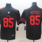 Men's San Francisco 49ers #85 George Kittle Jersey Team Game Player Black Limited Football