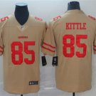 Men's San Francisco 49ers #85 George Kittle Jersey Gold Inverted Legend Limited Football